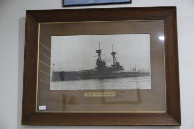 Photograph of HMS Collingwood