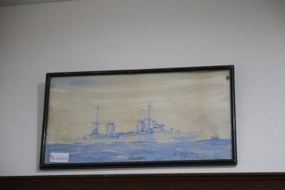 Print of HMAS Perth (I)