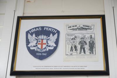 Place mat from commemoratve dinner, 60th anniversay.