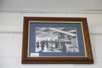 Photo of Royalty on HMAS Perth (I)
