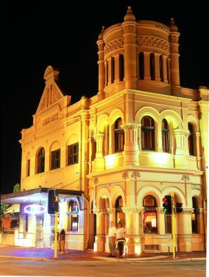 PHOTOGRAPH (DIGITAL): SUBIACO HOTEL AT NIGHT, 2006