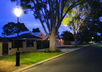 PHOTOGRAPH (DIGITAL): STREETSCAPE AT NIGHT, 2006