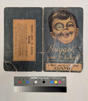 GAME: 'NUGGET GOES TO SCHOOL' BOARDGAME