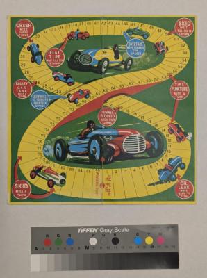 GAME: CAR RACE BOARDGAME