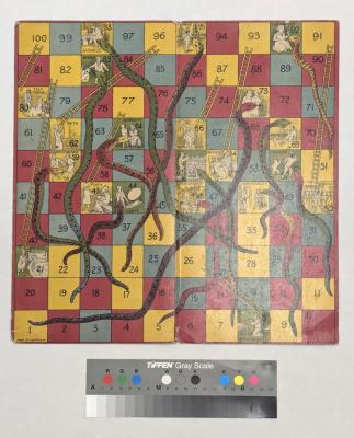 GAME: SNAKES AND LADDERS BOARDGAME