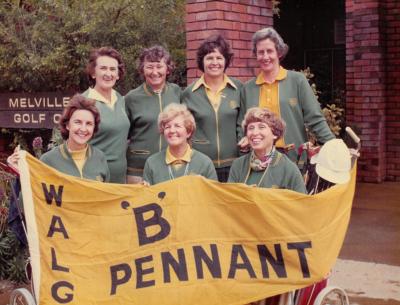 PENNANT - WOMEN - WALGU B GRADE 1977