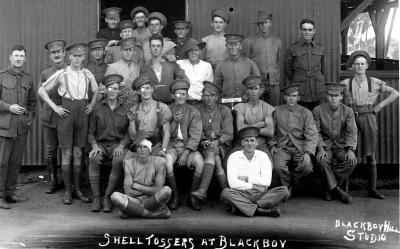 World war 1, Western Australia, Blackboy Hill, WILKINSON