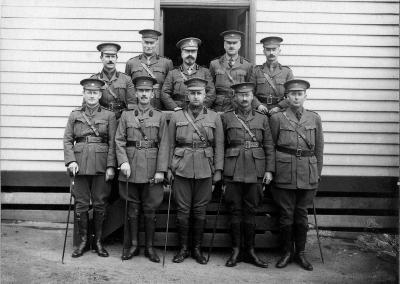 World war 1, Unidentified Group of Officers