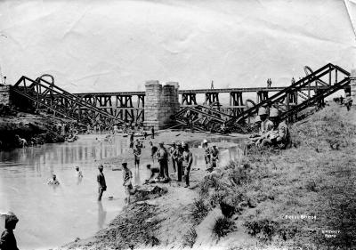 Pre 1914, 2nd Anglo Boer War, South Africa, Frere Bridge, 1901