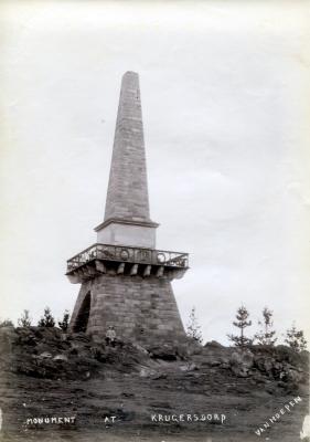 Pre 1914, 2nd Anglo Boer War, South Africa, Krugersdorp, Monument