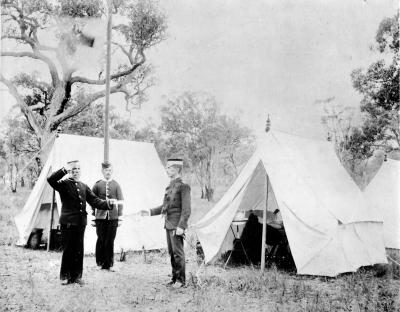 pre 1914, Western Australia, karrakatta, BIRCH, Fremantle Rifle Volunteers, 1885