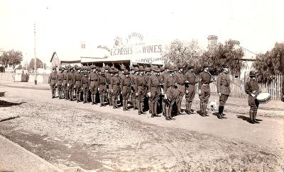 Pre 1914, Western Australia,, Perth, Universal Service, 87 Infantry Battalion Cadets