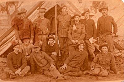 Pre 1914, Westwern Australia, Universal Service, Senior Cadet Group