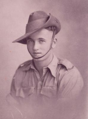 World War 2, Western Australia. WX10456 GILLAM, 7th Division Signals