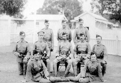 Pre 1914, Western Australia,  BRYAN, Western Australian Infantry Brigade