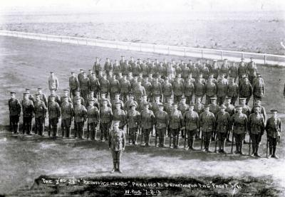 World War 1, Western Australia, 3rd reinforcements, 28 Battalion,1915