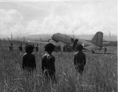World War 2, Couth West Pacific Theatre, New Guinea, DC3, 1942
