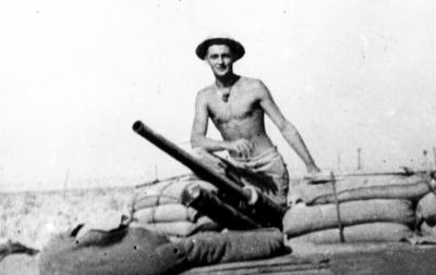 World War 2, North Africa, Tobruk, W7224 WESTON, 2/24 Anti-Tank Company, 1941