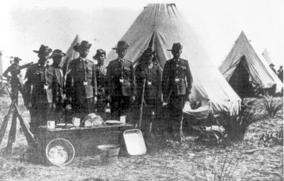 Pre 1914, Western Australia, Karrakatta, Goldfields Infantry Regiment, 1906