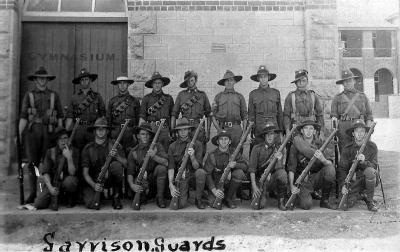 Pre 1914, Western Australia, Femantle, Artillery Barracks, Guard