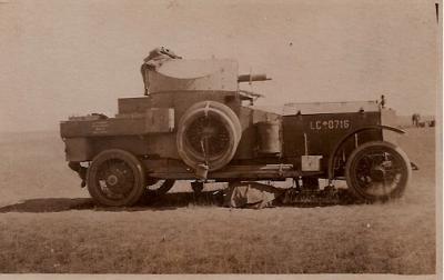 World war 1, South West Asia, Palestine, 12 Light Armoured Motor Battery