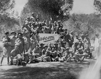 World War 2, Western Australia, Northam to Perth, 2/4 Machine Gun