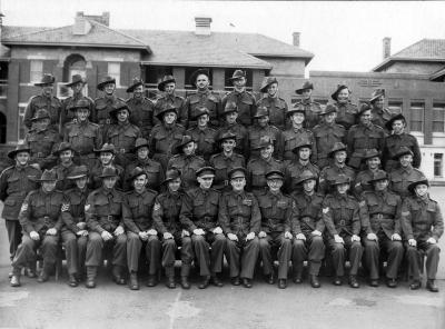 World War 2, Fremantle, Artillery barracks,No 1 Harbour Battery, Volunteer Defence Corps, 1945