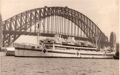 World war 2, Australia, New South Wales, Sydney, HMAHS Wanganella