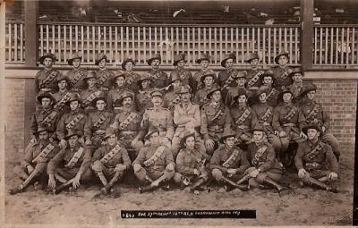 World War 1, Claremont, Western Australia, Australia, 27th Reinforcements, 10 Light Horse, 04/1917