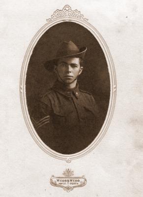 World War 1, Western Australia, 2626 DALZIELL MM, 16 Battalion