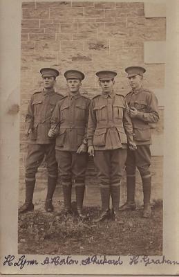 World War 1, South Australia, Penola, 628 LYNN, 1004 HORTON,  678 / 4910 RICKARD, 567 GRAHAM, C Company, 27th Battalion, 31/05/1915