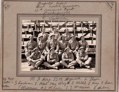 World War 2, Australia, Victoria, Puckapunyal, 10 Armoured Regiment