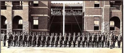 Interwar, Western Australia, Fremantle, Artillery Barracks, Parade Photo,1930's