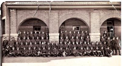 Interwar, Fremantle, Artillery Barracks, Group Photo,1930's