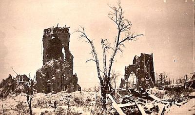 World War 1,  France, Villers Bretonneux,