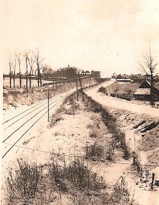 World War 1,  France, Villers Bretonneux, Railway Siding