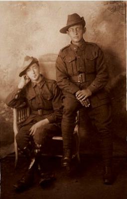 World war 1, Australia, Unidentified Diggers