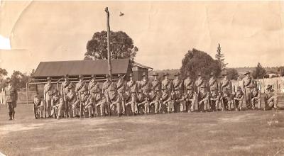 World war 2, No 1 Troop 'B' Squadron, 25 Light Horse (Machine Gun) Regiment