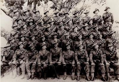 World War 2, Melville, Western Australia, Australia, No 1 Troop 'B' SquaDr.on, 25th Light Horse Machine Gun Regiment