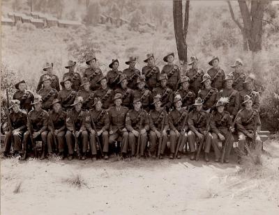 World War 2, Canning Dam, Western Australia, Australia, Bridgetown, Troop 'A' SquaDr.on, 25th Light Horse Machine Gun Regiment