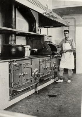 Inter War, Western Australia, Rottnest Island, Kingstown Barracks, Kitchen Range, Sergeant Mick Coltish