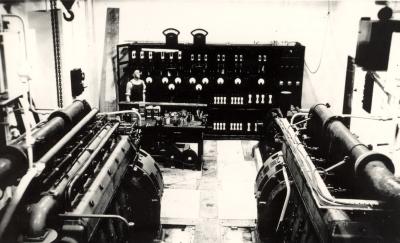 World War 2, Western Australia, Rottnest Island, Oliver Hill. Engine Room