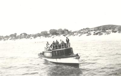 inter War, Western Australia, Rottnest Island, Resupply Launch "Henley", 1938