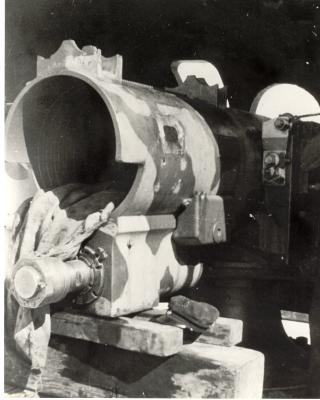 Inter War, Western Australia, Rottnest Island, Bickley Battery, Installation, Mounting 6 inch Mk XI gun, 1938