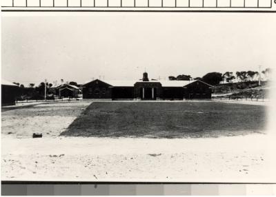 Inter war, Western Australia, Rottnest Island, Kingstown Barracks. Royal Australian Engineers building completed, 1938