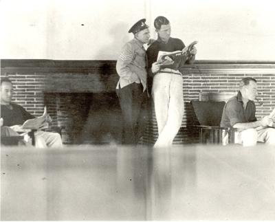 Inter war, Western Australia, Rottnest Island, Kingstown Barracks, Other Ranks' Recreation Room, Named