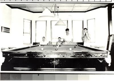 inter war, Western Australia, Rottnest Island, Kingstown Barracks. Billiard Room