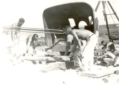 Western Australia, Rottnest Island, Bickley Battery. Installation, Capstan. 1938