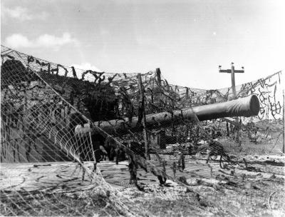 World War 2, Western Australia, Fortress Fremantle, Arthurs Head Battery, Dismounting Guns, 1943