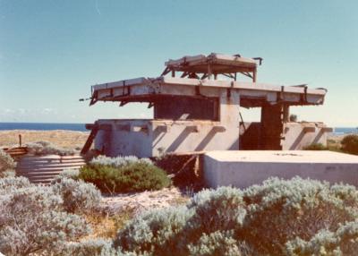 Post 1945, Western Australia, Rottnest Island. Bickley Battery. Jubilee Ridge Observation Post circa 1975